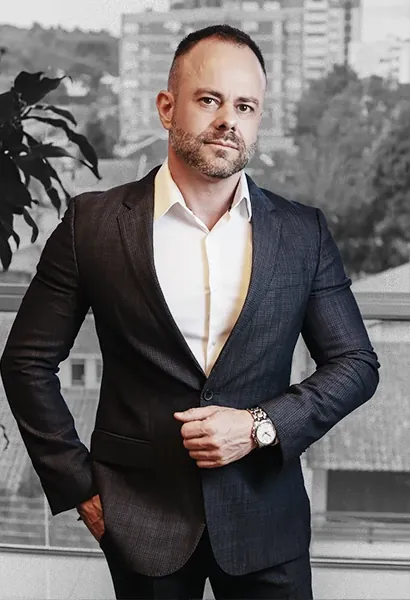 Dr. Leandro Sobreiro, nutrólogo da Clínica Sobreiro em Santa Cruz do Sul/RS