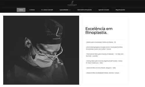 Site de Dr. Juliano Colonetti