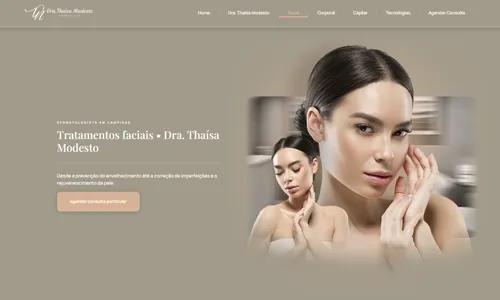 Site de Dra. Thaísa Modesto
