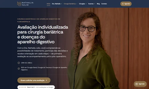 Site de Dra. Nathalia Julio