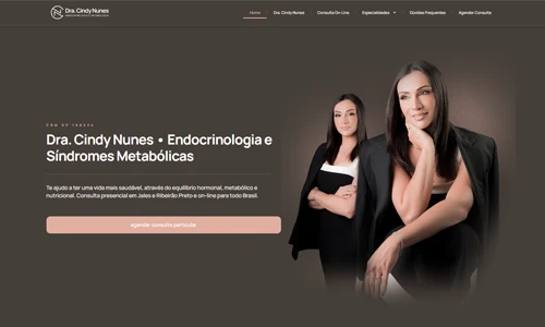 Site de Dra. Cindy Nunes