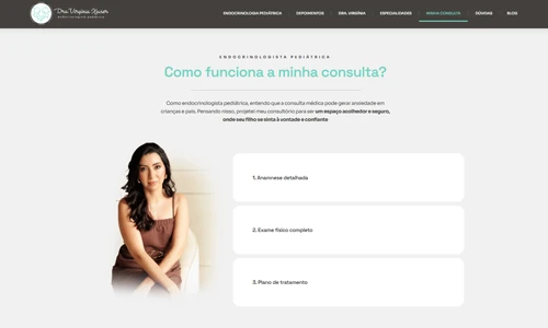 Site de Dra. Virgínia