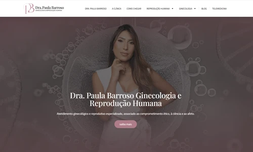 Site de Dra. Paula Barroso