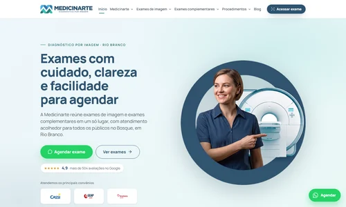 Site de Medicinarte Imagem
