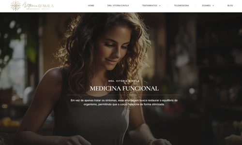Site de Dra. Vitória D’Ávila
