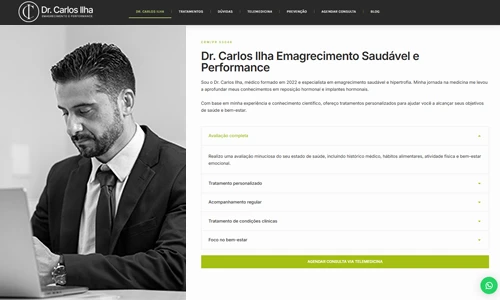 Site de Dr. Carlos Ilha
