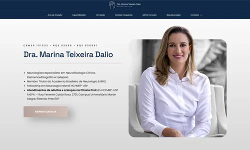 Site de Dra. Marina Teixeira Dalio