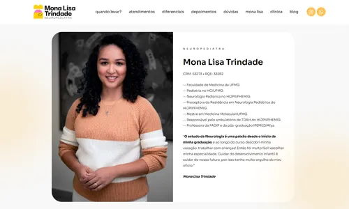 Site de Dra. Mona Lisa