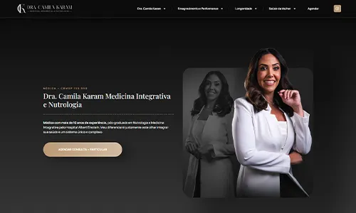 Site de Dra. Camila Karam
