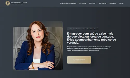 Site de Dra. Patricia Correa