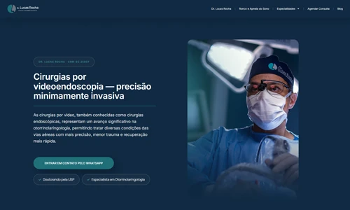 Site de Dr. Lucas Rocha