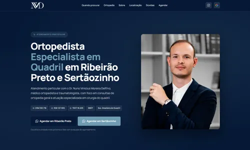 Site de Dr. Nuno Delfino