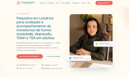 Site de Dra. Suzana Guariente