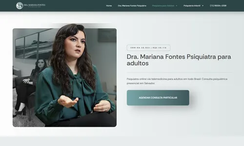 Site de Dra. Mariana Fontes