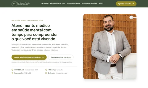 Site de Dr. Robson Tardin