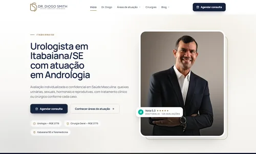 Site de Dr. Diogo Smith