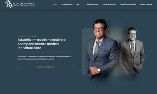 Site de Dr. Ronaldo Barros