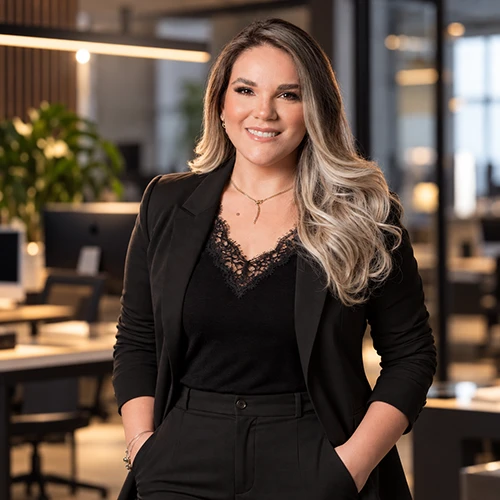 Rayana Scanacapra, gerente de marketing da Tribo Marketing Médico
